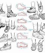 Image result for Drawing Feet in Shoes