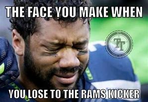 Image result for Seahawks Rams Meme