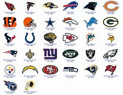 Image result for NFL Team Logos