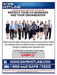 Image result for Employee Hotline Poster
