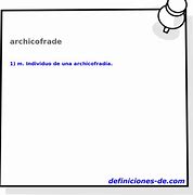 Image result for archicofrade
