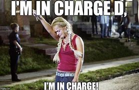 Image result for I'm in Charge Meme