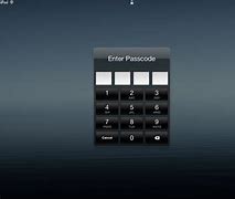 Image result for iPad Passcode Layout
