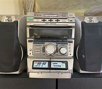 Image result for Sony Stack Hi-Fi with Cassette CD Radio