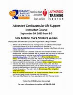 Image result for ACLS Flyers