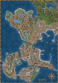 Image result for Fictional Map of Cities