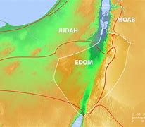 Image result for Biblical Edom Map