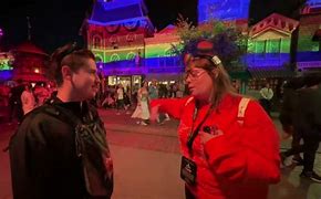 Image result for Gavin Newsom at Disneyland Pride Night
