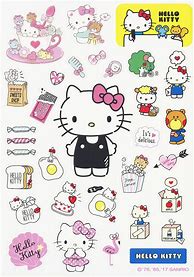 Image result for Hello Kitty Stickers Printable