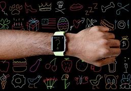 Image result for Drawing of an Apple Watch On a Wrist