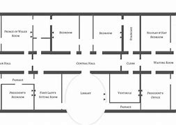 Image result for Lincoln White House Floor Plan