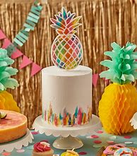 Image result for Rose Gold Pineapple Cake