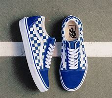 Image result for Red and Blue Checkered Vans