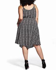 Image result for Plus Size Asymmetrical Dress