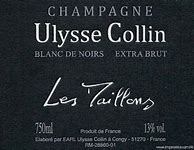 Image result for Ulysse Collin Champagne Blanc Noirs Extra Brut 2019 Maillons