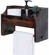 Image result for Stand Up Wooden Paper Towel Holder