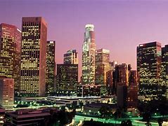 Image result for Los Angeles Skyline 4K