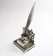 Image result for Feather Pen and Inkwell