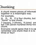 Image result for Chunking Problem Image