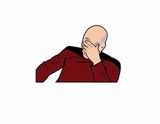 Image result for Picard Facepalm Vectors