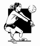 Image result for Volleyball Player Graphic