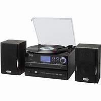 Image result for Stereo with Turntable Cassette CD Player