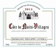 Image result for Philippe Livera Cote Nuits Villages