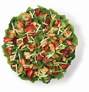 Image result for Wedys Salad Menu