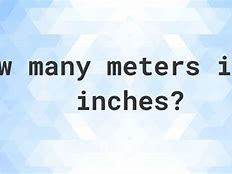 Image result for 68 Inches to Meters