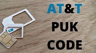 Image result for AT&T PUK Code