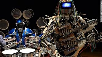 Image result for Robot Playing Music