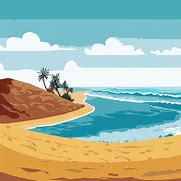 Image result for Desert Beach SVG