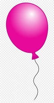 Image result for Pink Flying Balloon Clip Art