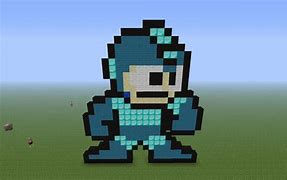 Image result for Minecraft Colors for Mega Man Pixel Art