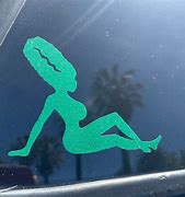 Image result for Semi Truck Mud Flap Girl