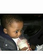 Image result for Black Kid Holding Cup Meme