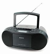 Image result for Sony Boombox CD Cassette Player