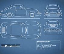 Image result for Porsche 356 Blueprint