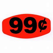 Image result for Price Sticker 99