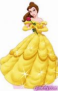 Image result for Disney Princess Belle Glitter