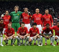 Image result for Team Management Manchester United 2008