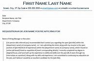 Image result for Contact Details On Cover Letter