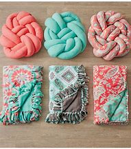 Image result for Fleece Fabric Pillow