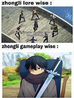 Image result for Genshin Mora Meme