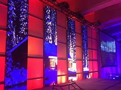 Image result for Stage with Projector Screen