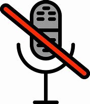 Image result for Mic Off Icon