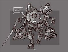 Image result for Giant Robot Drawing