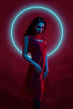 ArtStation - † Neon Witches †, Aku 悪 | Neon photography, Cyberpunk aesthetic, Cyberpunk art