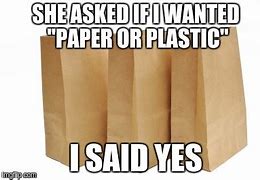 Image result for Blurry Paper Bag Meme