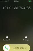 Image result for iPhone Receiving Call